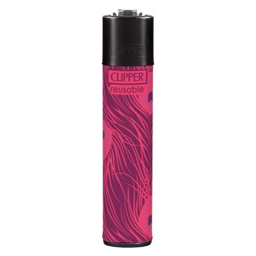 Clipper Feuerzeug Pink Wildlife 4v4 Pfau Clipper Feuerzeug Pink Wildlife 4v4 Pfau