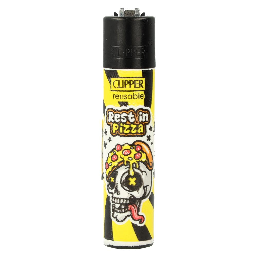 Clipper Feuerzeug Pizza 2v4 Clipper Feuerzeug Pizza 2v4