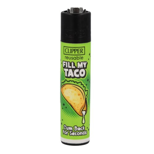 Clipper Feuerzeug Porn Slogan 10 Nr. 3v4