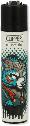 Clipper Feuerzeug Racoons 3v4