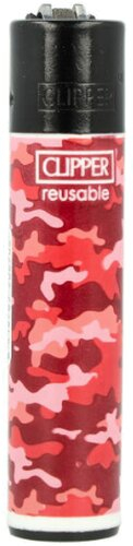 Clipper Feuerzeug Red Camouflage 1v4 Tarnmuster Nr.1 Clipper Feuerzeug Red Camouflage 1v4 Tarnmuster Nr.1