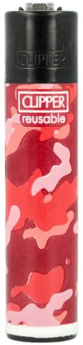 Clipper Feuerzeug Red Camouflage 3v4 Tarnmuster Nr.3 Clipper Feuerzeug Red Camouflage 3v4 Tarnmuster Nr.3