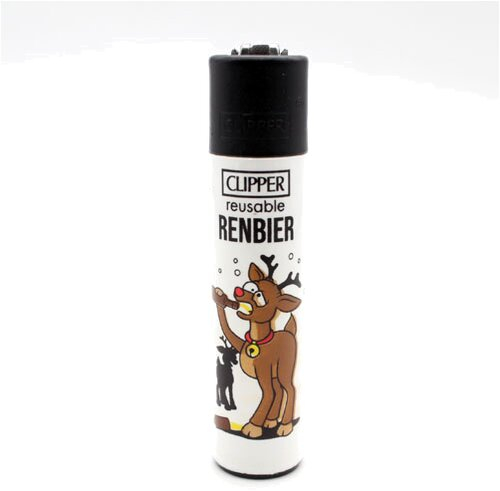 Clipper Feuerzeug Rentiere 2 1v4