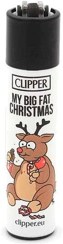 Clipper Feuerzeug Rentiere - 3v4 MY BIG FAT CHRISTMAS