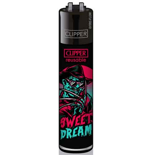 Clipper Feuerzeug Retro Wave 3v4