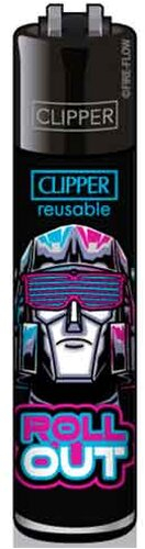 Clipper Feuerzeug Retro Wave 4v4 Clipper Feuerzeug Retro Wave 4v4