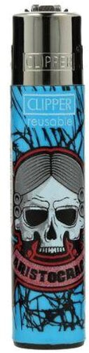 Clipper Feuerzeug Roots 4 2v4 Totenkopf Clipper Feuerzeug Roots 4 2v4 Totenkopf