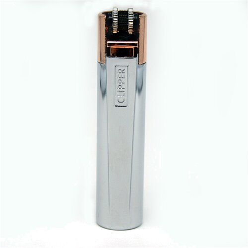 Clipper Feuerzeug Metall Rose Gold and Silver silber Clipper Feuerzeug Metall Rose Gold and Silver silber