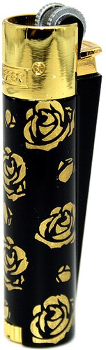 Clipper Feuerzeug Metall Rose of Gold gold