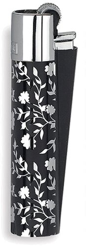 Clipper Feuerzeug Metall Silber Pattern silber Clipper Feuerzeug Metall Silber Pattern silber