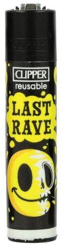 Clipper Feuerzeug Skull Slogan 2v4 LAST RAVE Clipper Feuerzeug Skull Slogan 2v4 LAST RAVE