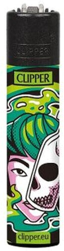 Clipper Feuerzeug Skulls 16 - 3/4