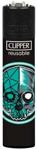 Clipper Feuerzeug Skulls 20 3v4 Clipper Feuerzeug Skulls 20 3v4
