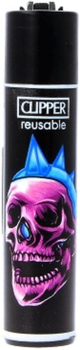 Clipper Feuerzeug Skulls 21 2v4