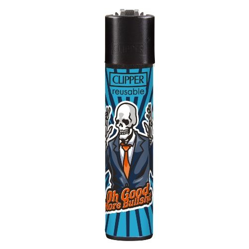 Clipper Feuerzeug Skulls 23 2v4 Oh Good More Bullshit Clipper Feuerzeug Skulls 23 2v4 Oh Good More Bullshit
