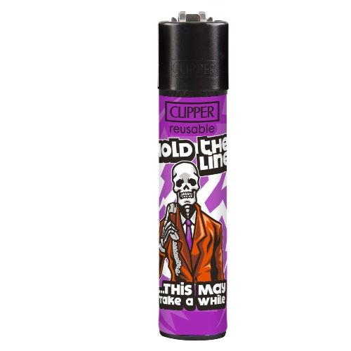 Clipper Feuerzeug Skulls 23 3v4 HOLD THE LINE …THIS May Take a While Clipper Feuerzeug Skulls 23 3v4 HOLD THE LINE …THIS May Take a While