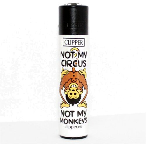 Clipper Feuerzeug Slogan # 19 - 3/4 Clipper Feuerzeug Slogan # 19 - 3/4