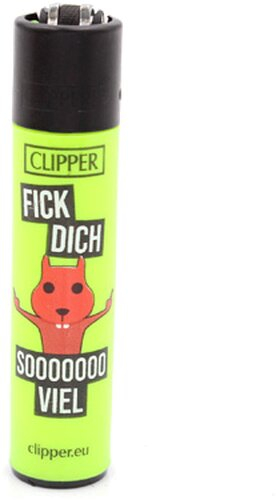 Clipper Feuerzeug Slogan 28 4v4