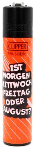 Clipper Feuerzeug Slogan 30 2v4