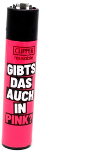 Clipper Feuerzeug Slogan 34 3v4