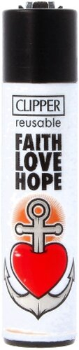 Clipper Feuerzeug Slogan 45 4v4