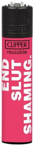 Clipper Feuerzeug Slogan 50 2v4 END SLUT SHAMING. Clipper Feuerzeug Slogan 50 2v4 END SLUT SHAMING.