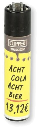 Clipper Feuerzeug Strammtisch 3v4 Clipper Feuerzeug Strammtisch 3v4