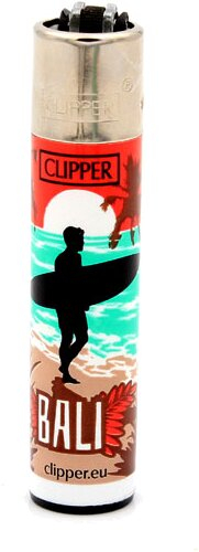 Clipper Feuerzeug Surf Destinations Bali 3v4 Clipper Feuerzeug Surf Destinations Bali 3v4