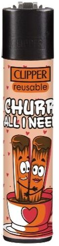 Clipper Feuerzeug Sweeties 2v4 CHURR ALL I NEED