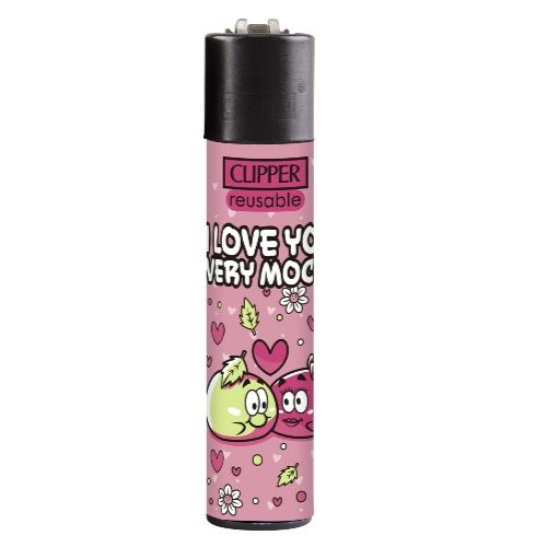 Clipper Feuerzeug Sweeties4v4 I LOVE YOU VERY MOCHI Clipper Feuerzeug Sweeties4v4 I LOVE YOU VERY MOCHI