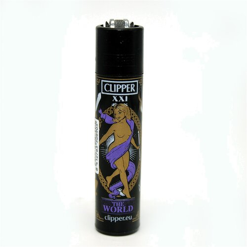 Clipper Feuerzeug Tarot #2 The World