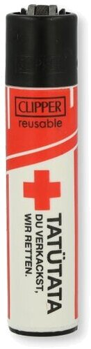 Clipper Feuerzeug Tatütata 2v4 Clipper Feuerzeug Tatütata 2v4