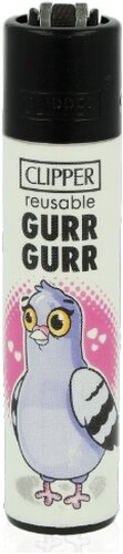 Clipper Feuerzeug Tauben 4v4 GURR GURR Clipper Feuerzeug Tauben 4v4 GURR GURR