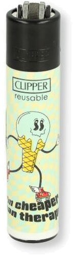 Clipper Feuerzeug Trendy Sentences 2v4