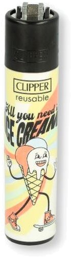 Clipper Feuerzeug Trendy Sentences 4v4