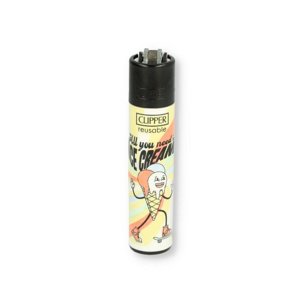 Clipper Feuerzeug Trendy Sentences 4v4