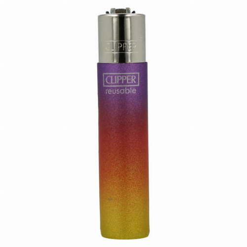 Clipper Feuerzeug Triple Gradient Lila-Rot-Gelb Clipper Feuerzeug Triple Gradient Lila-Rot-Gelb