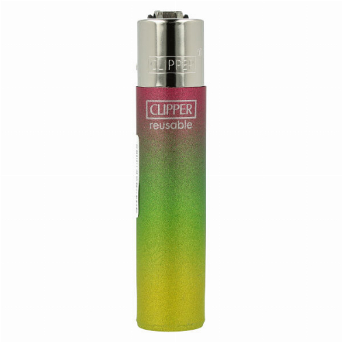 Clipper Feuerzeug Triple Gradient Rosa-Grün-Gelb Clipper Feuerzeug Triple Gradient Rosa-Grün-Gelb