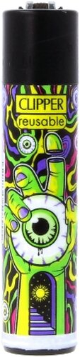 Clipper Feuerzeug Trippy 2 1v4 Clipper Feuerzeug Trippy 2 1v4