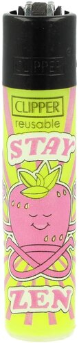Clipper Feuerzeug Trippy Arty 2v4 Stay Zen