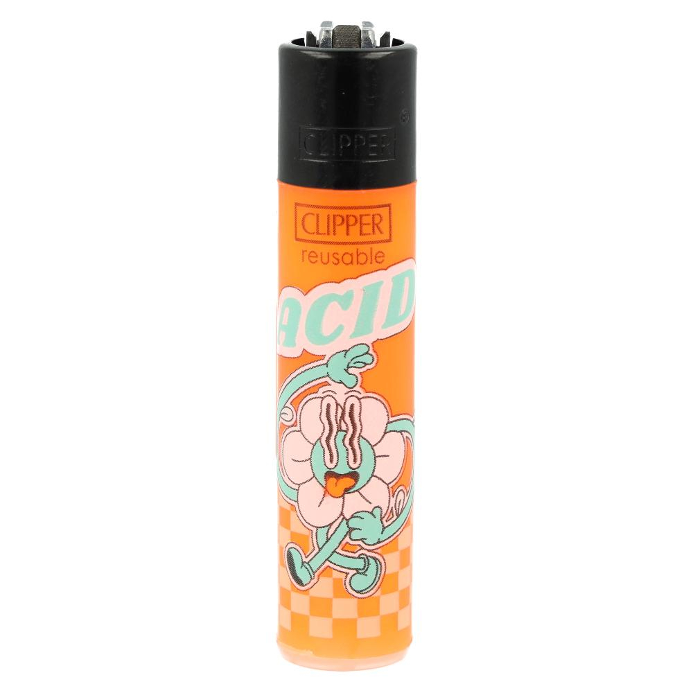 Clipper Feuerzeug Trippy Arty 3v4 Acid Clipper Feuerzeug Trippy Arty 3v4 Acid