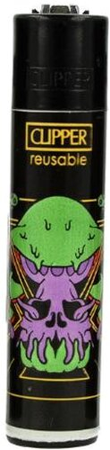 Clipper Feuerzeug Trippy Icon Art 3v4 Monster Pilz Clipper Feuerzeug Trippy Icon Art 3v4 Monster Pilz