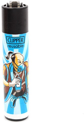 Clipper Feuerzeug Urban Samurai 2v4