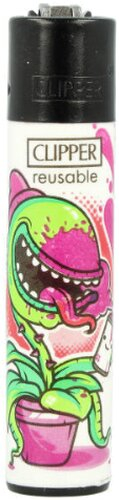 Clipper Feuerzeug Venus Trap 2v4 Alien im Blumentopf Clipper Feuerzeug Venus Trap 2v4 Alien im Blumentopf