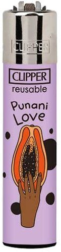 Clipper Feuerzeug Viva la Vulva 4v4 Punani Love