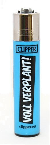 Clipper Feuerzeug voll verplant