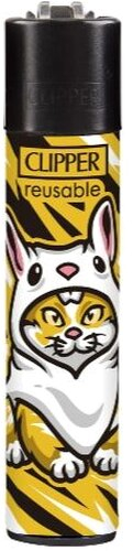 Clipper Feuerzeug Wannabe Mascots 3v4 Katze / Hase Clipper Feuerzeug Wannabe Mascots 3v4 Katze / Hase