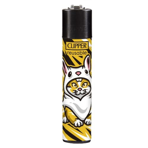 Clipper Feuerzeug Wannabe Mascots 3v4 Katze / Hase Clipper Feuerzeug Wannabe Mascots 3v4 Katze / Hase