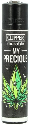 Clipper Feuerzeug Weed Slogan 13 1v4 MY PRECIOUS Clipper Feuerzeug Weed Slogan 13 1v4 MY PRECIOUS