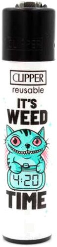 Clipper Feuerzeug Weed Slogan 5 3v4
